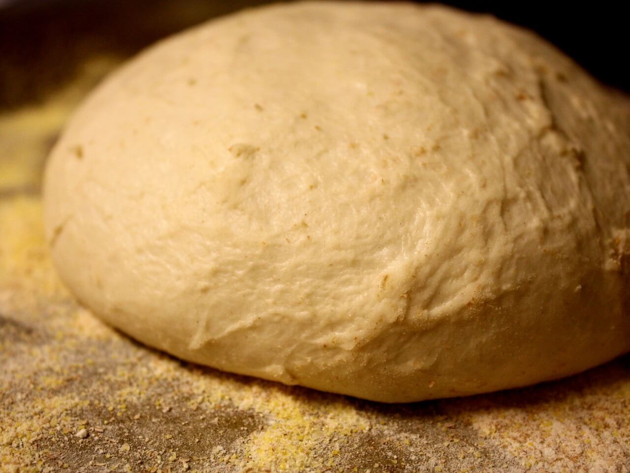bread rising lump