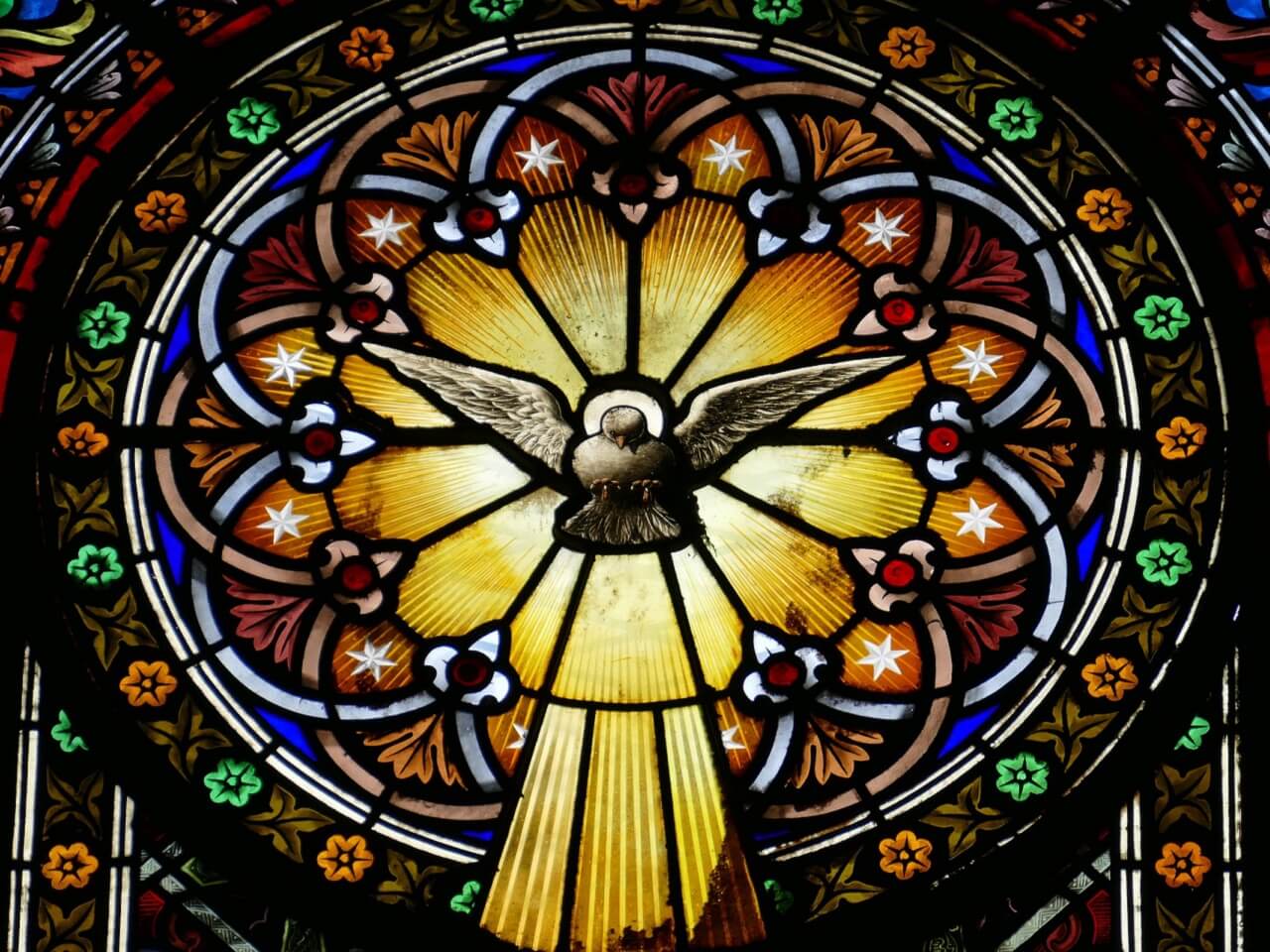 holy spirit glass