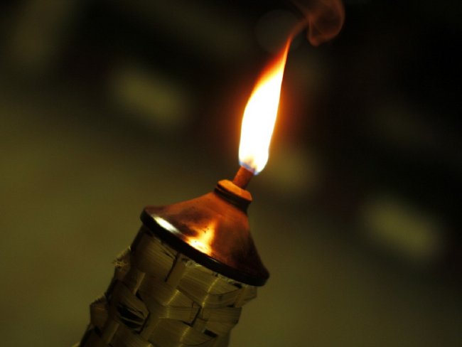torch candle pentecost